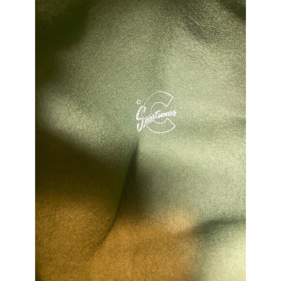 C1960 VINTAGE COLUMBIA SPORTSWEAR Bucket WOMEN'S Felt WOOL HAT 7 3/8 - Picture 5 of 8